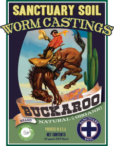 Buckaroo Worm Castings 20 qt
